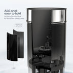 HiBREW Automatic Milk Frother - Cold/Hot Frothing Foamer for Latte, Cappuccino, and Hot Chocolate, Cool Touch Design, Model M1A