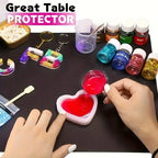 Large Silicone Mats - Nonstick Craft Mats for Resin Art, Baking, Jewelry Making, and DIY Crafts