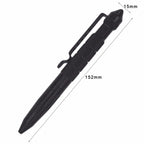Self-Defense Tactical Pen - Aviation Aluminum Military Pen with Tungsten Steel Head, Glass Breaker, and Anti-Skid Design, Survival Kit Essential