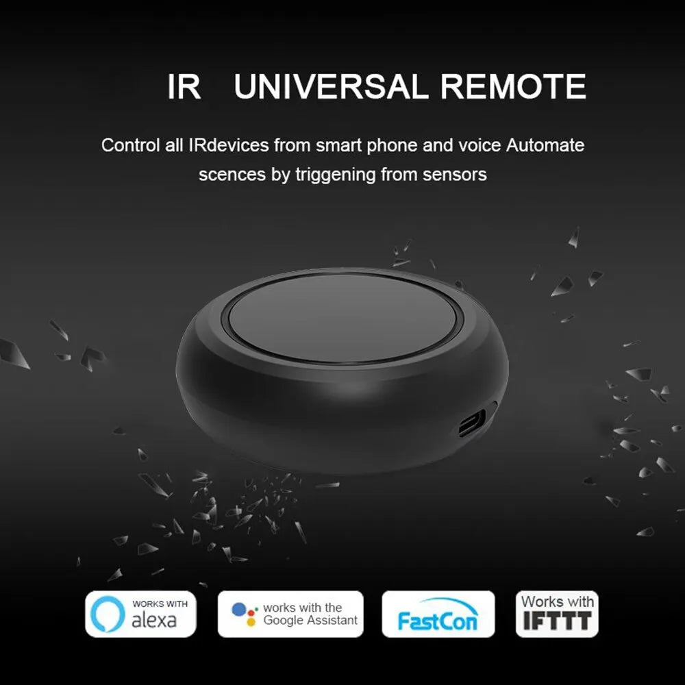 Tuya WiFi Smart IR Remote Controller Universal Infrared Blaster for Smart Home