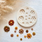 Flower Silicone Mold - Bouquet Polymer Clay Mold for DIY Earrings, Pendants, and Resin Crafts