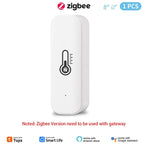 Tuya ZigBee/WiFi Temperature & Humidity Sensor, Home Thermometer
