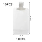 Pungi Reutilizabile pentru Loțiune, 3 Dimensiuni, 30–100ml, Pentru Călătorii