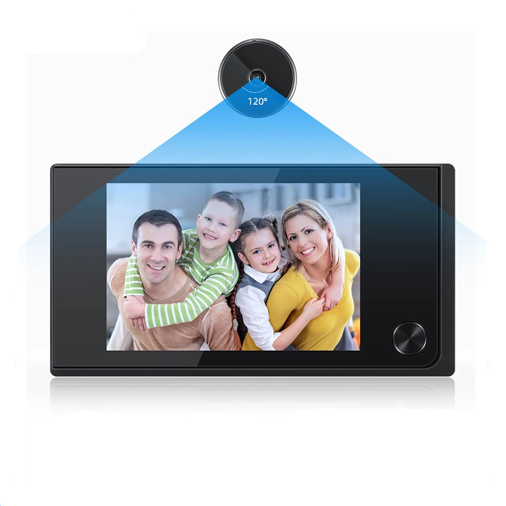 Doorbell Viewer 3.5 Inch Digital Camera 120° LCD 2 MP HD