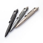 Self-Defense Tactical Pen - Aviation Aluminum Military Pen with Tungsten Steel Head, Glass Breaker, and Anti-Skid Design, Survival Kit Essential
