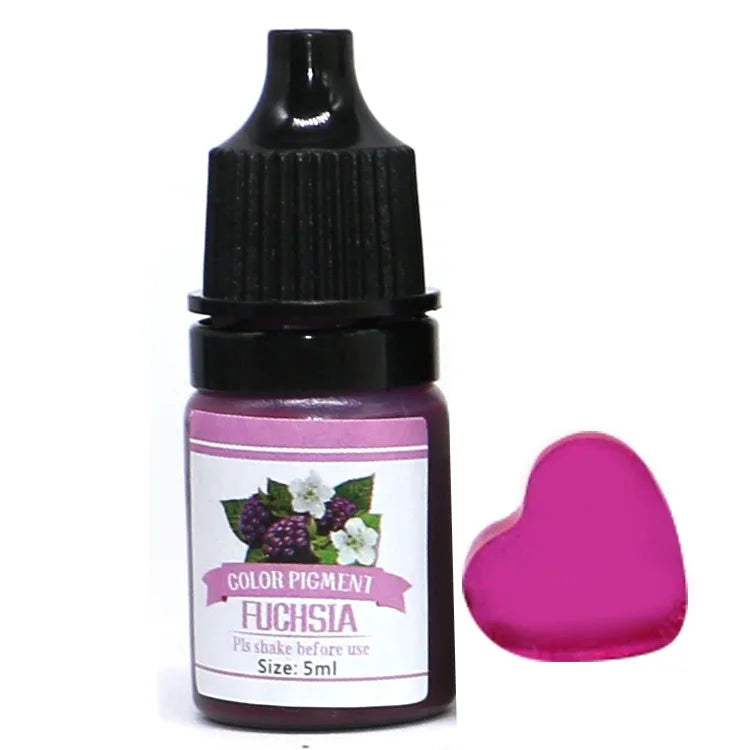Pigment Epoxidic – 24 Culori, 5ml | Colorant Lichid pentru Rășină, Artă, Bijuterii & Meșteșuguri