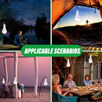 LED Solar Lamp – Outdoor Waterproof Portable Hanging HW-603