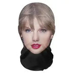 Mască Kanye imprimată 3D - Mască completă cu plasă elastică pentru cosplay, jocuri de rol și moda hip hop