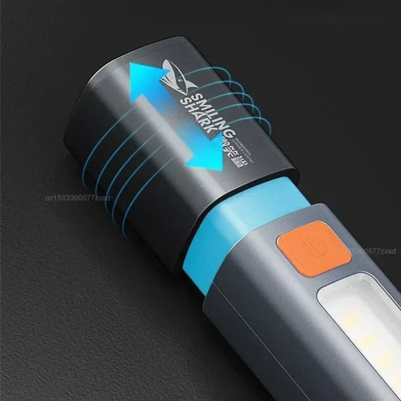 Rechargeable Outdoor Flashlight Portable Strong Light