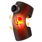 3-in-1 Heating Knee Massager - Electric Vibration Massage Belt, Far-Infrared Heat Therapy, 5 Heat & Massage Levels