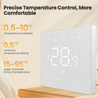 Tuya WiFi Smart Thermostat | Electric & Gas Boiler Temperature Control