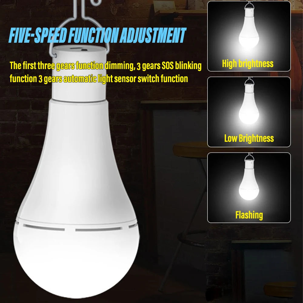 Lampă solară LED – Lumină portabilă suspendată, pentru exterior HW-603