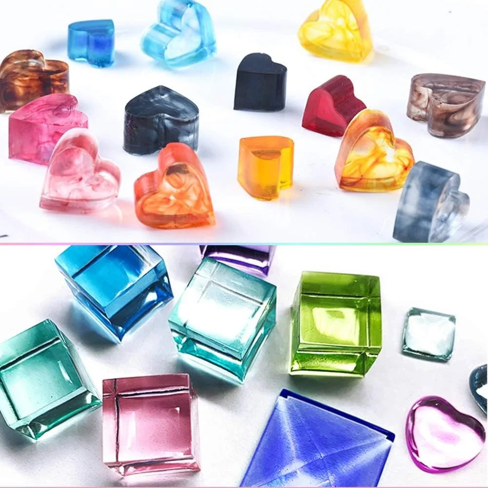 Pigment Epoxidic – 24 Culori, 5ml | Colorant Lichid pentru Rășină, Artă, Bijuterii & Meșteșuguri