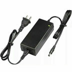 42V 2A Smart Lithium Battery Charger - 5.5x2.1mm DC for 36V 10S 10AH/12AH/20AH Electric Cars, Hoverboards, and Balance Wheels (EU/US Plug)