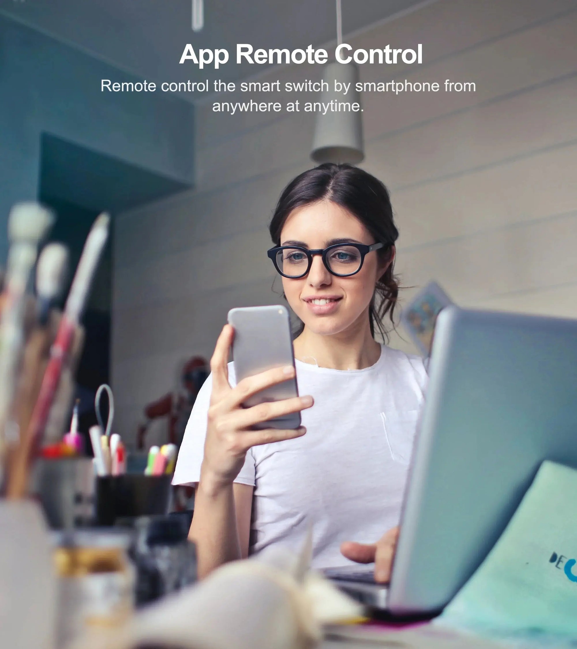 Tuya US/EU WiFi Smart Wall Switch RF433 1/2/3 Gang Fără fir neutru Senzor tactil LED Comutator de lumină pentru Smart Home, compatibil Alexa și Google Home