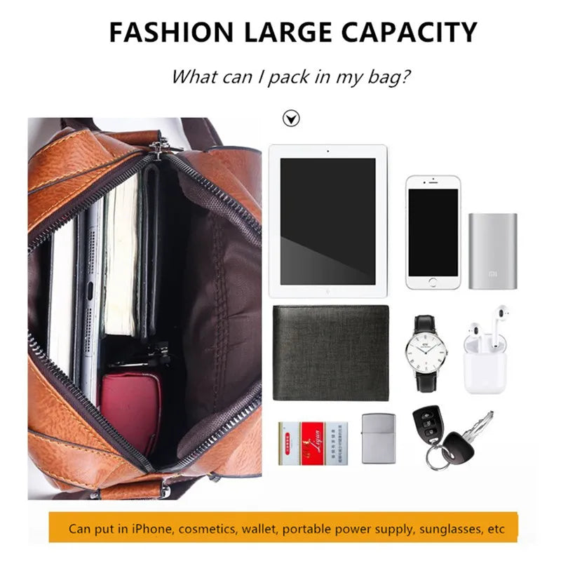 Geantă Crossbody JEEP BULUO pentru Bărbați  - Geantă Umăr Casual și Business