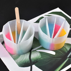 4Pcs Silicone Split Cups - Paint Pouring Tools for Resin Art, Acrylic Pouring, and DIY Crafts