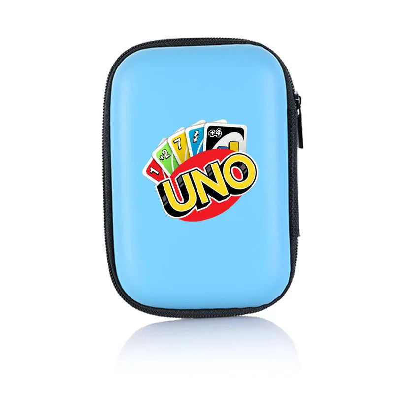 UNO Travel Zipper Case - Portable Card Holder for UNO Board Game, Perfect for Kids and Travel