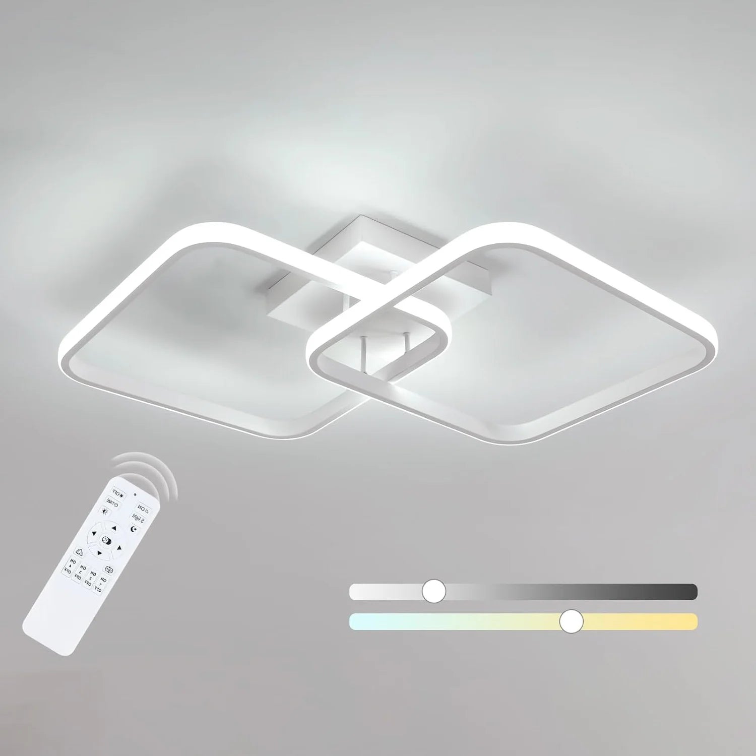 50W Dimmable LED Ceiling Light with Remote