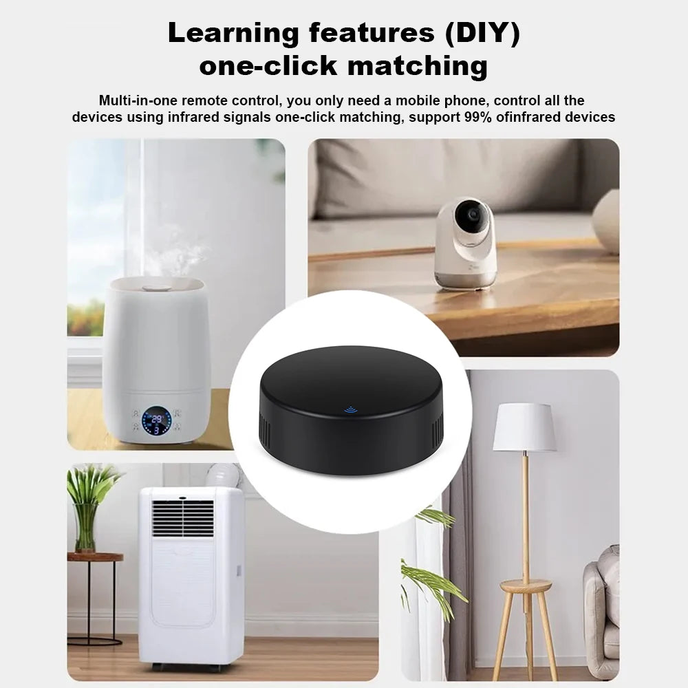 Tuya WiFi Universal Remote Control for TV, AC & Fan, Smart Home Automation