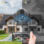 3MP Smart WiFi Door Viewer Camera – 1080P, PIR, IR, Alexa & Google