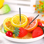 Portable Titanium Toothpick Set - Reusable Metal Stainless Steel Toothpicks with Holder for Camping, Travel & Daily Use