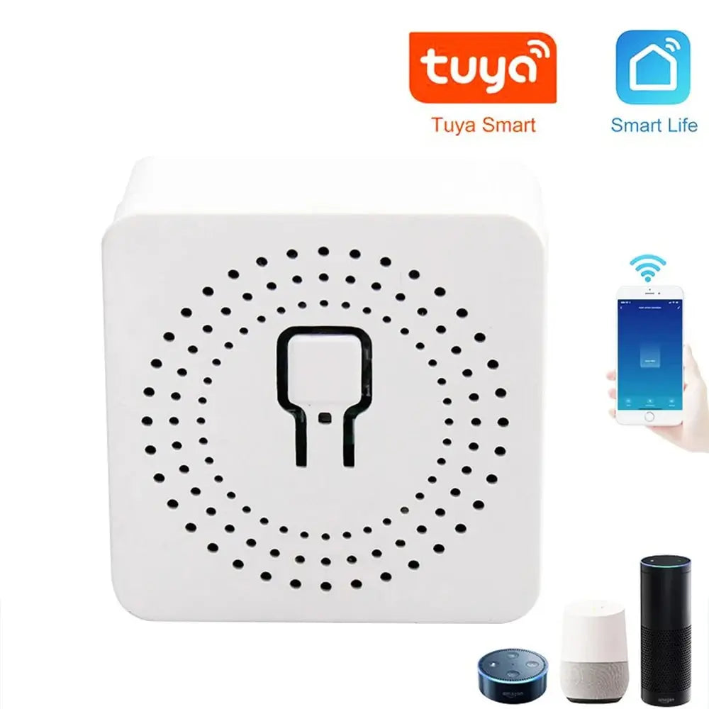 WiFi Mini Smart Switch – DIY 2-Way Control Module, Works with Alexa, Google Home