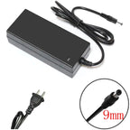 42V 2A Smart Lithium Battery Charger - 5.5x2.1mm DC for 36V 10S 10AH/12AH/20AH Electric Cars, Hoverboards, and Balance Wheels (EU/US Plug)
