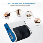 Multi-Functional Neck & Shoulder Massager - Adjustable Hot Compress Kneading Tool for Home Use, Neck and Back Pain Relief