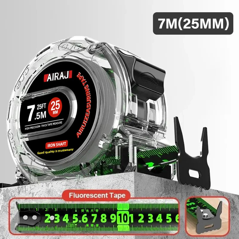Ruletă AIRAJ 3-7.5 M Fluorescentă