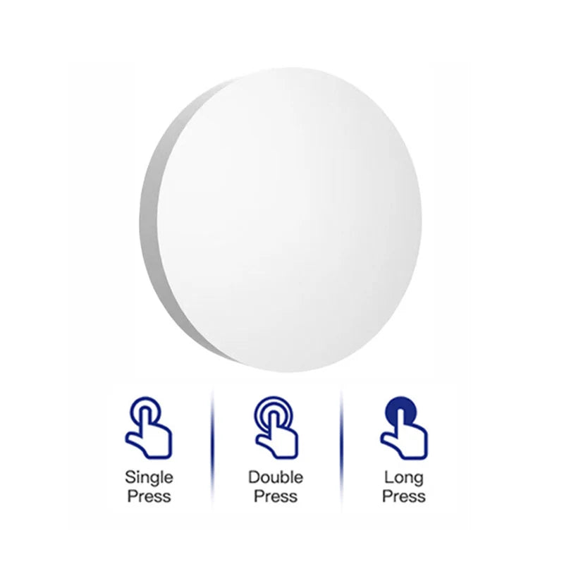 Tuya ZigBee Smart Scene Switch – Battery-Powered Intelligent Linkage for Smart Home Automation