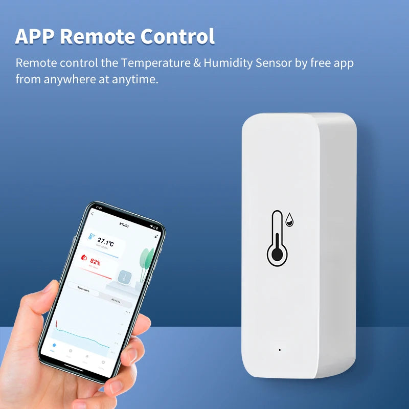 Tuya WiFi/ZigBee Temperature & Humidity Sensor –  Alexa & Google Home