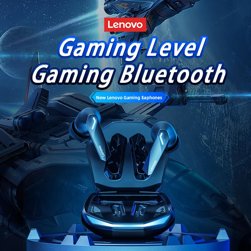 Căști intraauriculare fără fir cu anulare activă a zgomotului, Bluetooth 5.3, rezistente la apă, reducerea zgomotului apelurilor ENC, mod dual pentru muzică/jocuri 