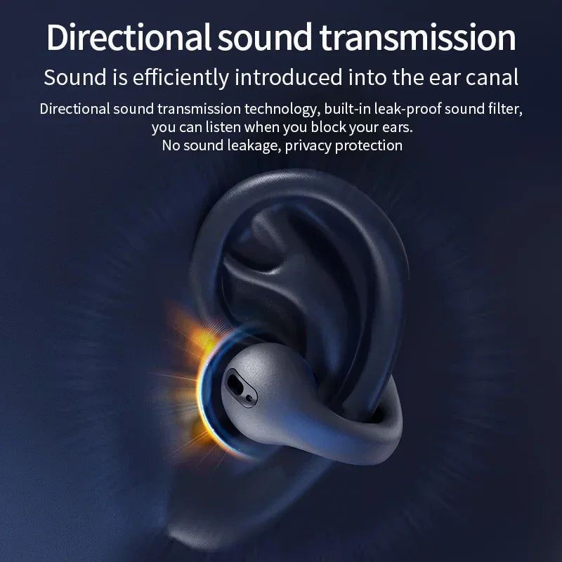 T75 Sport Bone-Conduction Bluetooth 5.3 Earphones | Open-Ear, Waterproof & HiFi Sound