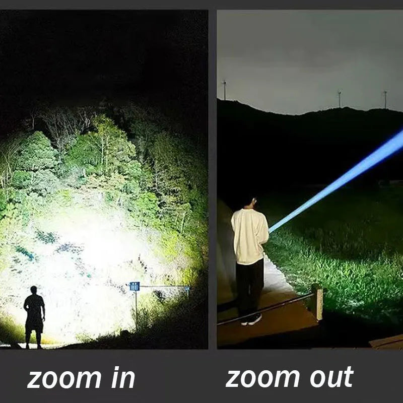 Alloy Rechargeable LED Flashlight