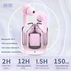 T2 Wireless Bluetooth Earphones | HiFi Sound | LED Power Display