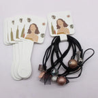 Set de 50 de cartonașe pentru bijuterii – Etichete din hârtie pentru coliere/accesorii de păr