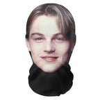 Mască Kanye imprimată 3D - Mască completă cu plasă elastică pentru cosplay, jocuri de rol și moda hip hop