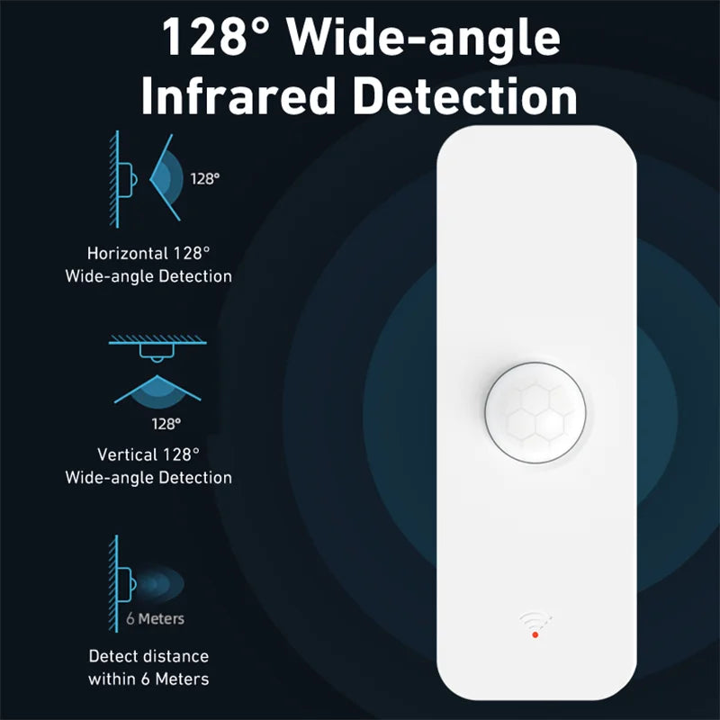 Tuya WiFi Temperature & Humidity Sensor | Smart Backlight Hygrometer | Works with Alexa & Google Assistant
