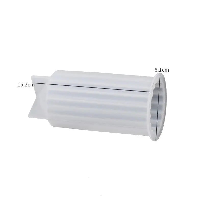 Matriță Silicon 3D cu Spirale - Formă Neregulată pentru Lumânări Aromate, Artă din Clay, Ceară și Turnare Rășină