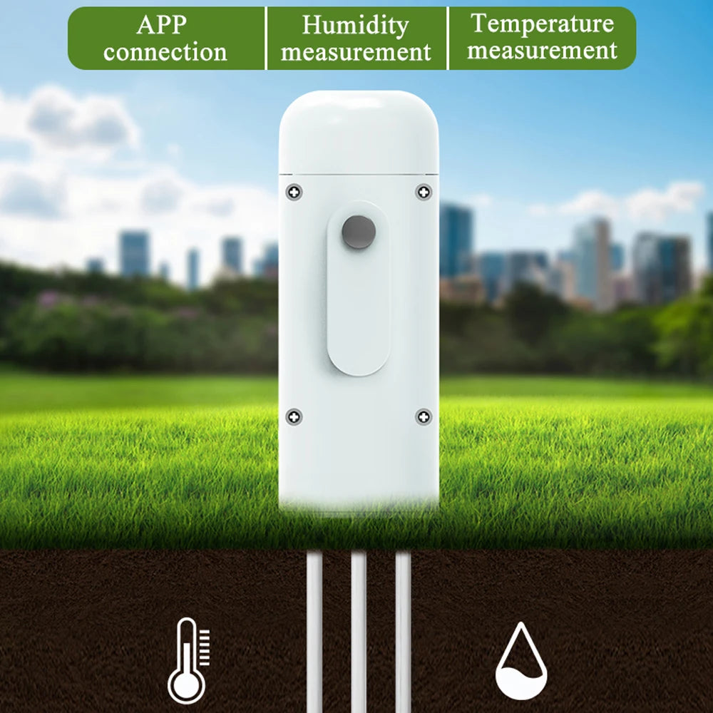 Zigbee Soil Temperature and Humidity Tester