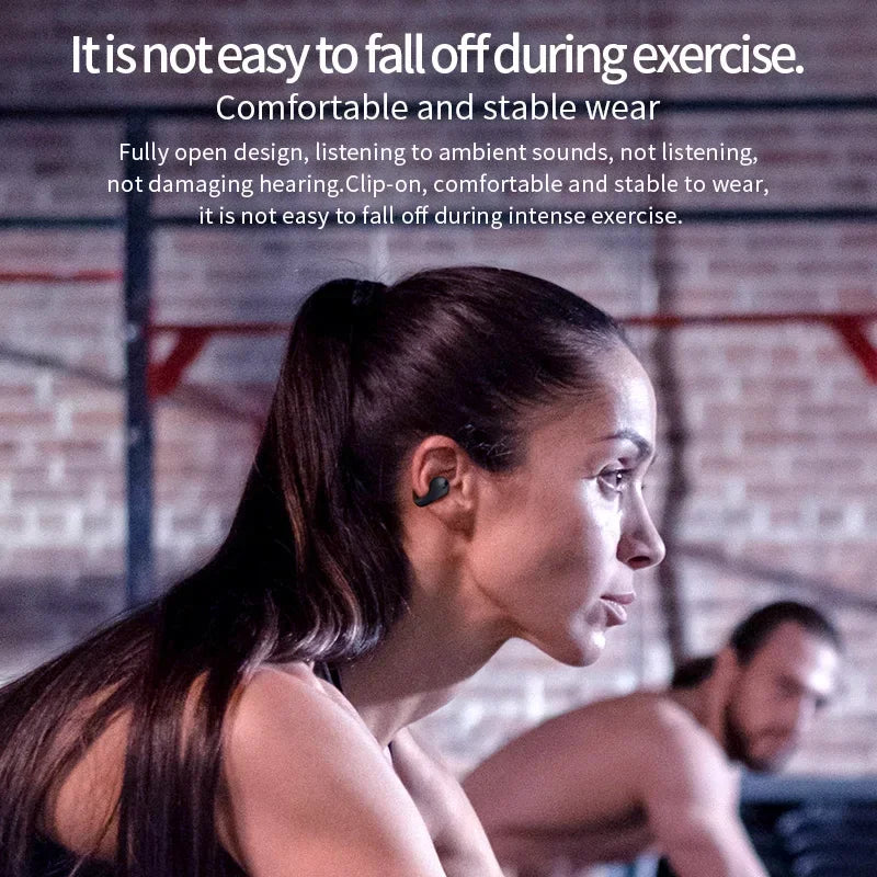 T75 Sport Bone-Conduction Bluetooth 5.3 Earphones | Open-Ear, Waterproof & HiFi Sound