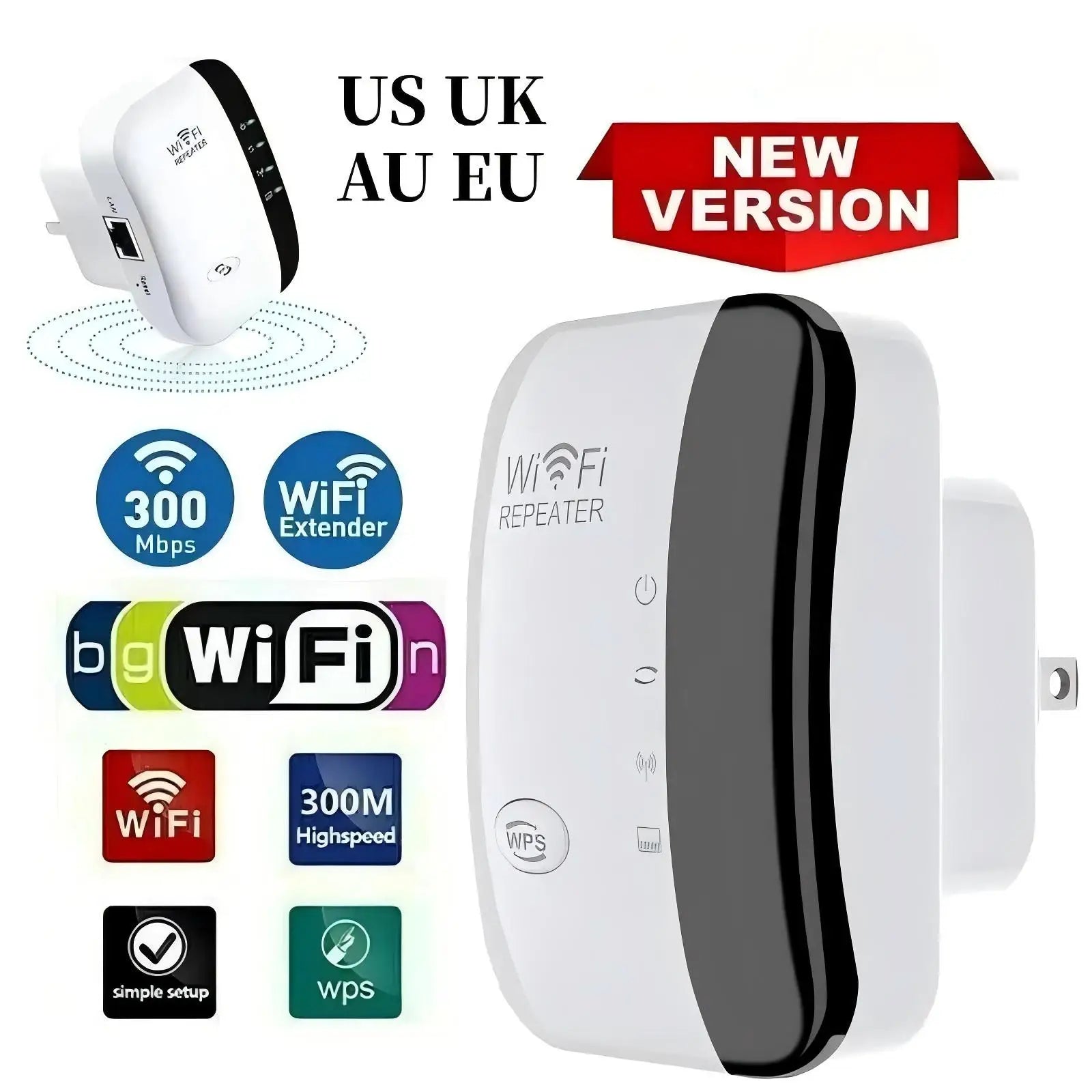 WiFi Repeater | Wireless Signal Amplifier & Network Extender