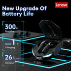 Lenovo GM2 PRO MAX Wireless Bluetooth 5.4 Earbuds with LED Display - Low Latency Gaming Headset