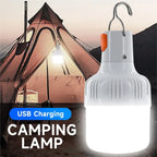 Portable USB Rechargeable LED Bulb – High Brightness Emergency Light
