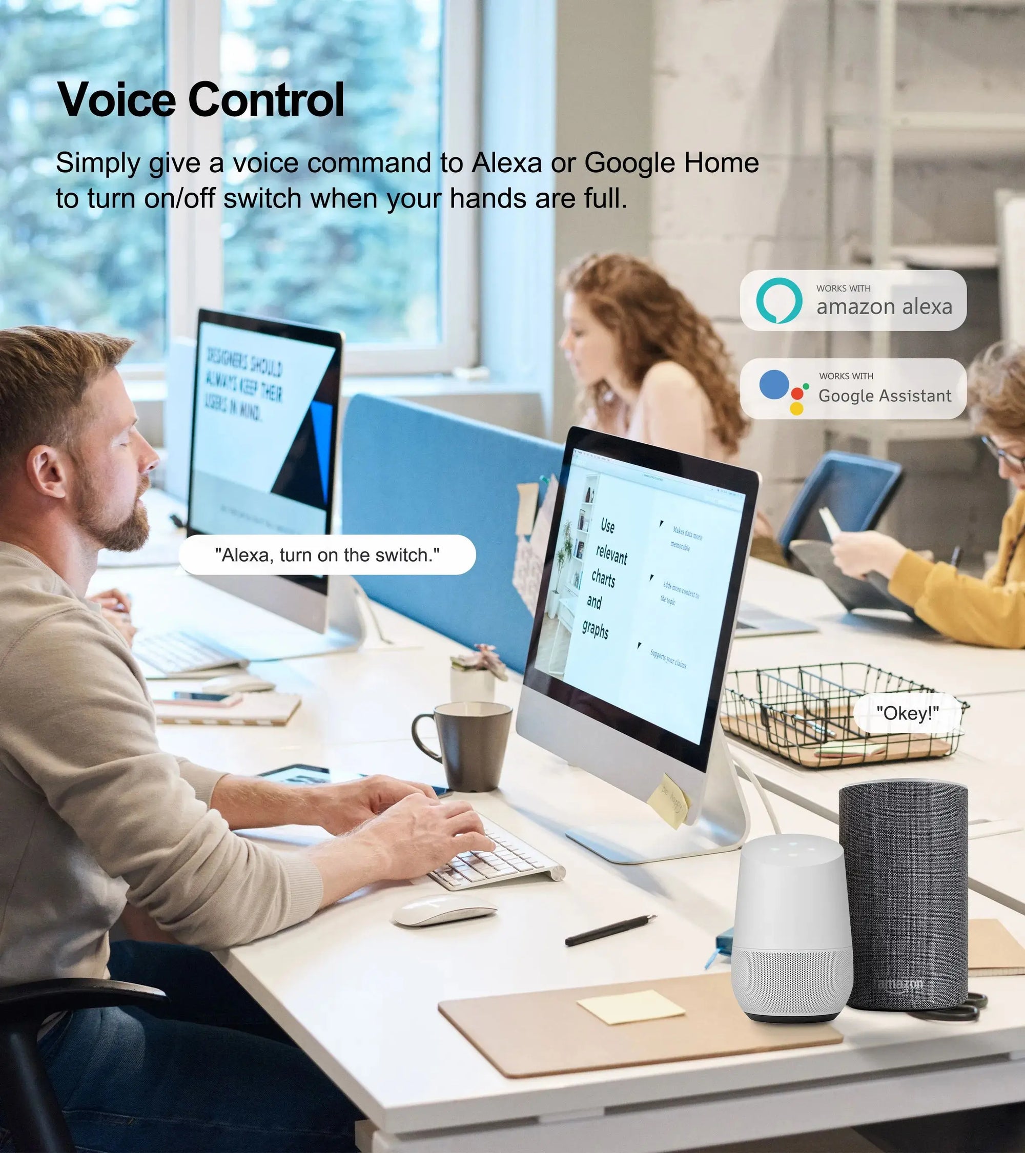 Tuya US/EU WiFi Smart Wall Switch RF433 1/2/3 Gang Fără fir neutru Senzor tactil LED Comutator de lumină pentru Smart Home, compatibil Alexa și Google Home