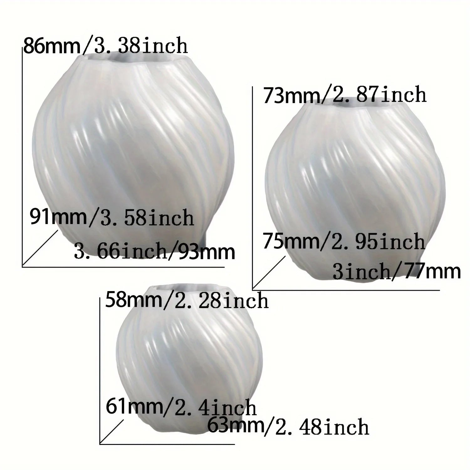 Lumânare Stâlp Geometric 3D – Formă din Silicon pentru Lumânări DIY și Artă din Rășină