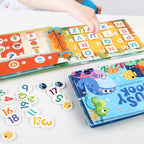 Montessori Baby Busy Book - Early Learning Quiet Book for Toddlers, Matching Game for Kids Aged 2-3 Years