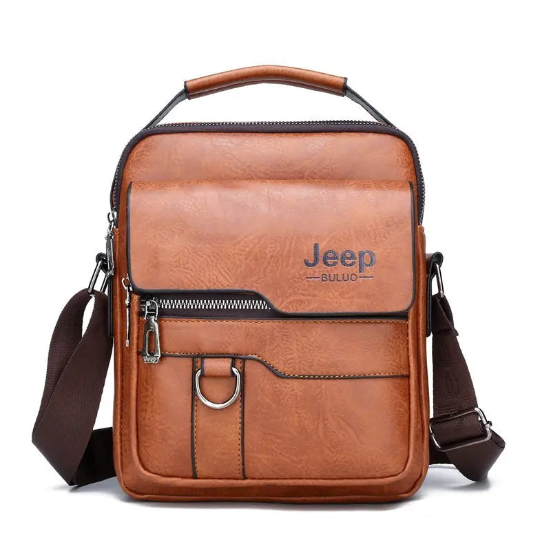Geantă Crossbody JEEP BULUO pentru Bărbați  - Geantă Umăr Casual și Business