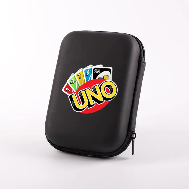 UNO Travel Zipper Case - Portable Card Holder for UNO Board Game, Perfect for Kids and Travel